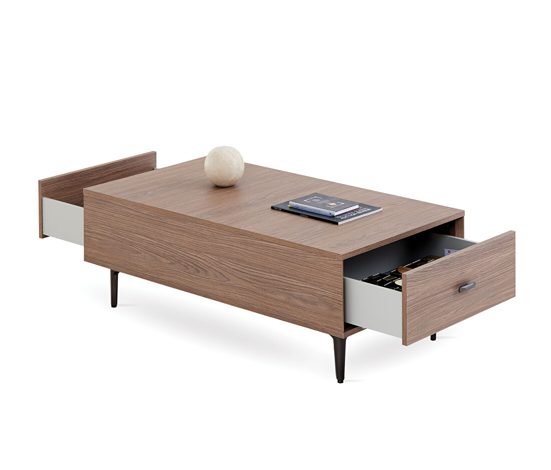Paloma Walnut Coffee Table