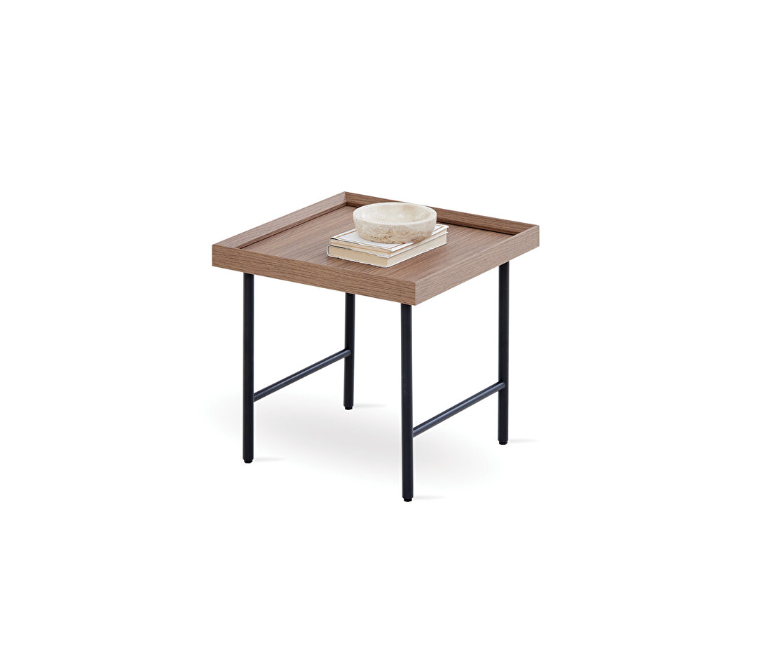 Paloma Walnut Side Table
