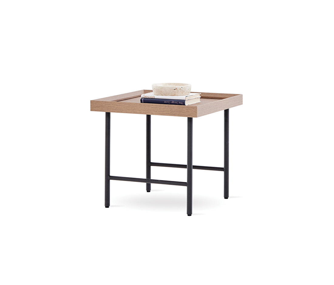 Paloma Walnut Side Table