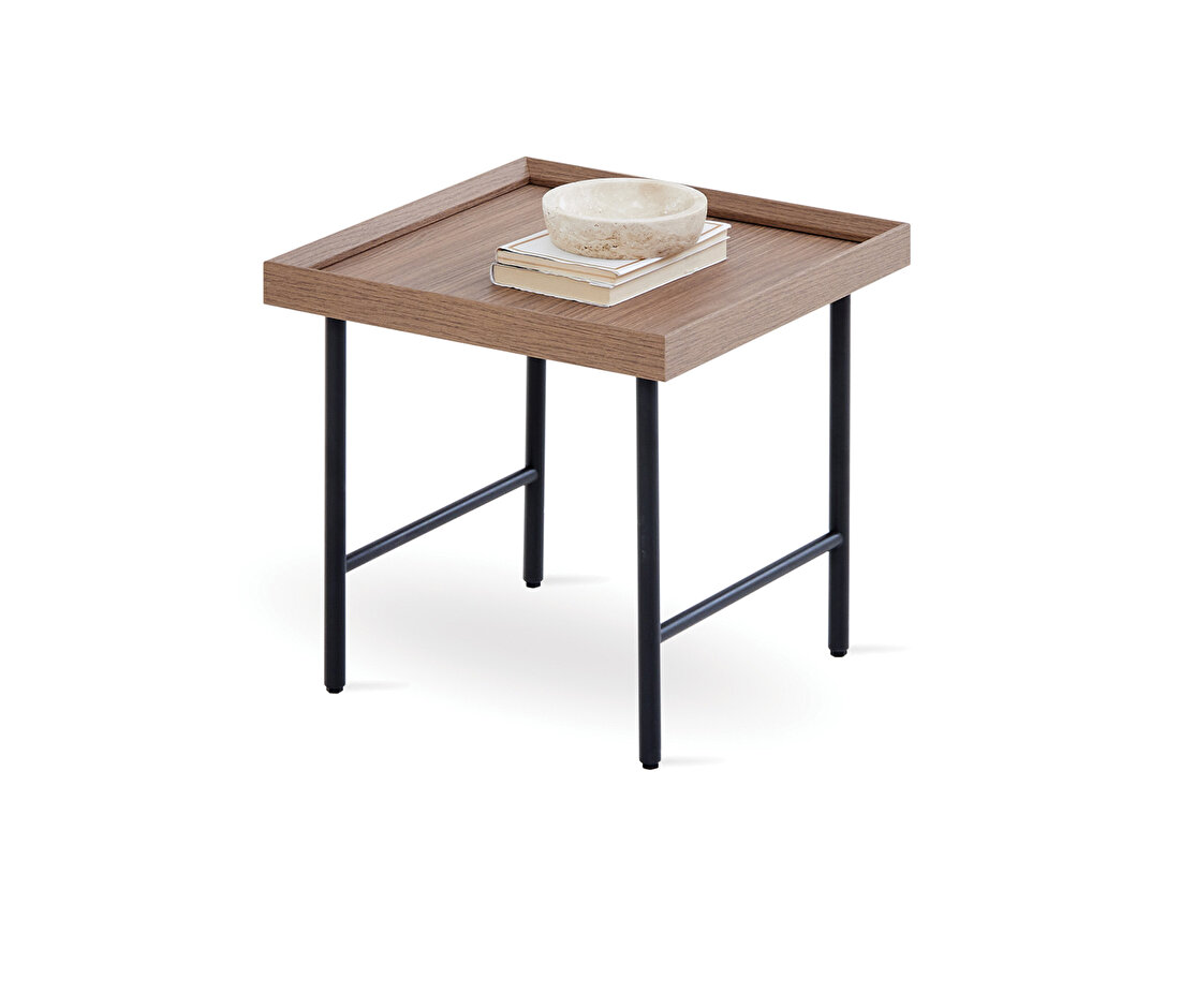 Paloma Walnut Side Table