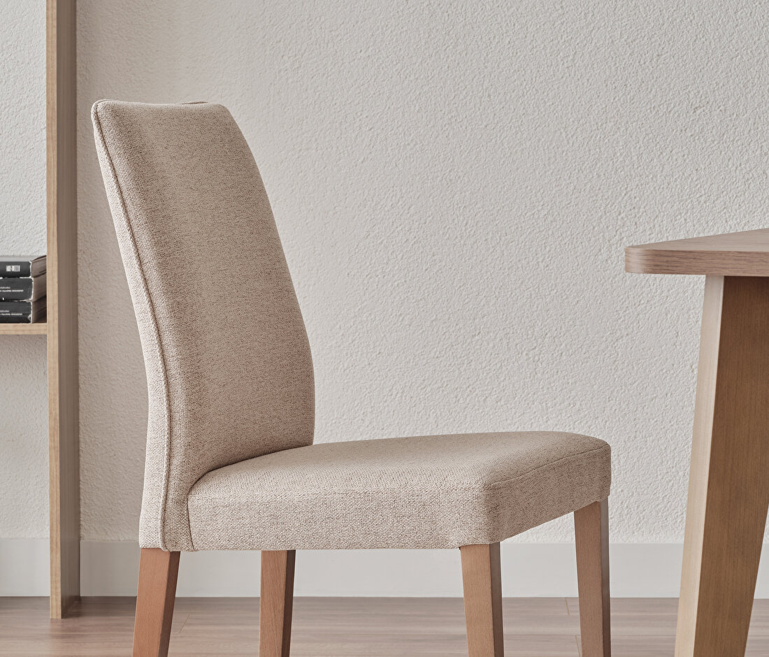 Paloma Wooden Leg Chair