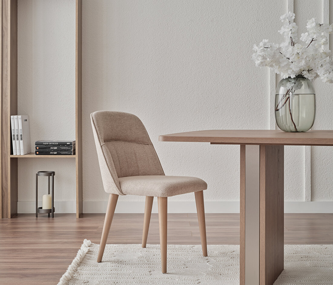 Paloma Wooden Leg Chair