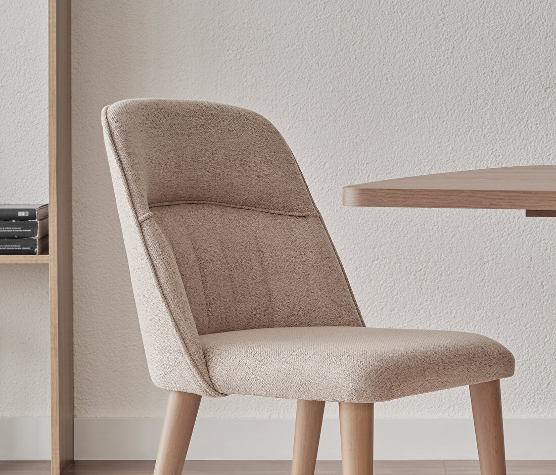 Paloma Wooden Leg Chair