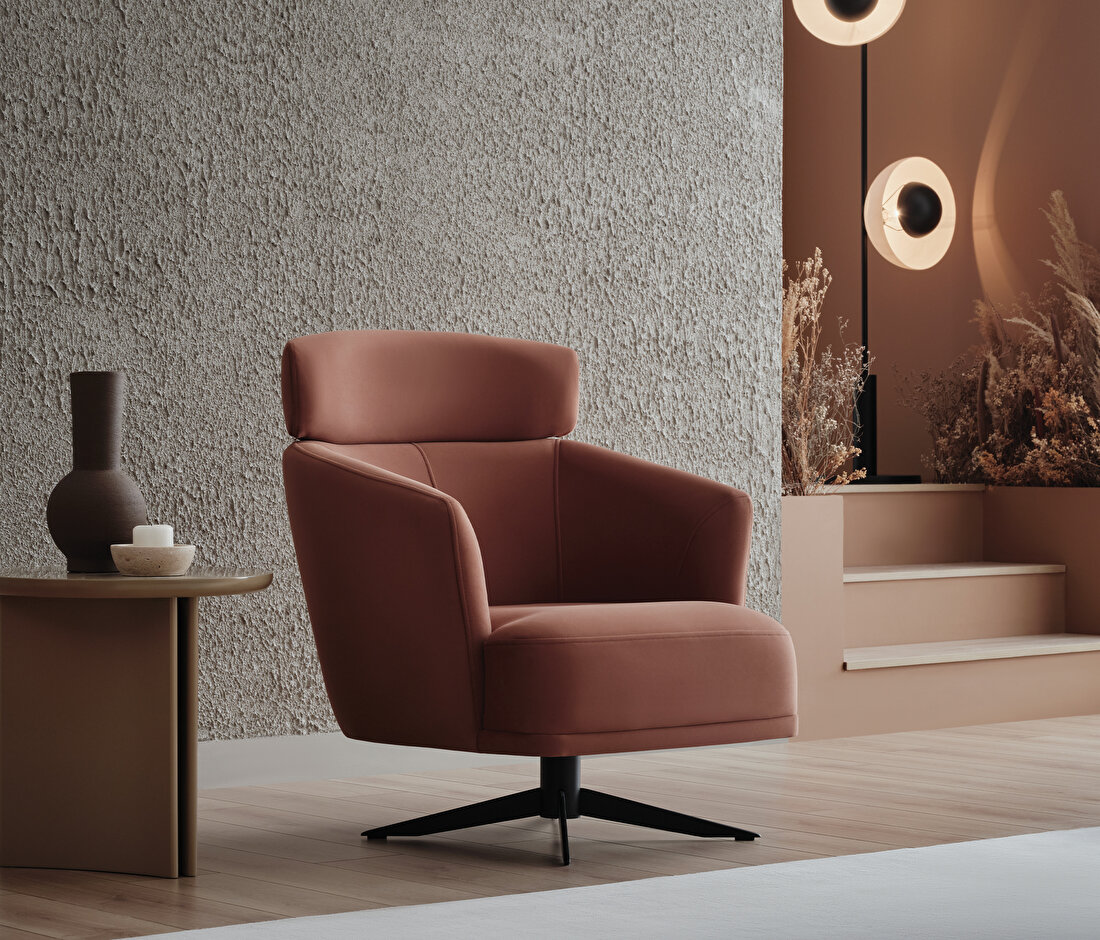 Hera Armchair - Swivel Leg