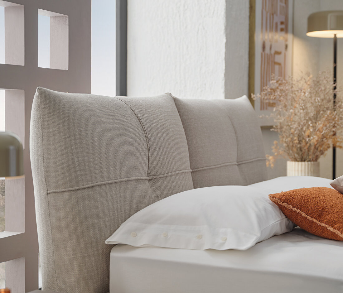 Varena Bedframe with Headboard