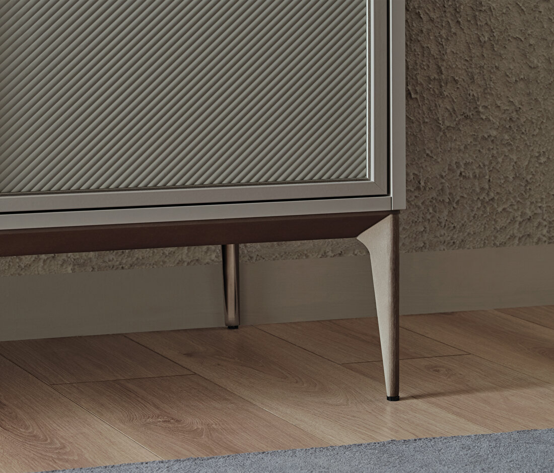 Hera Stone Colored Sideboard