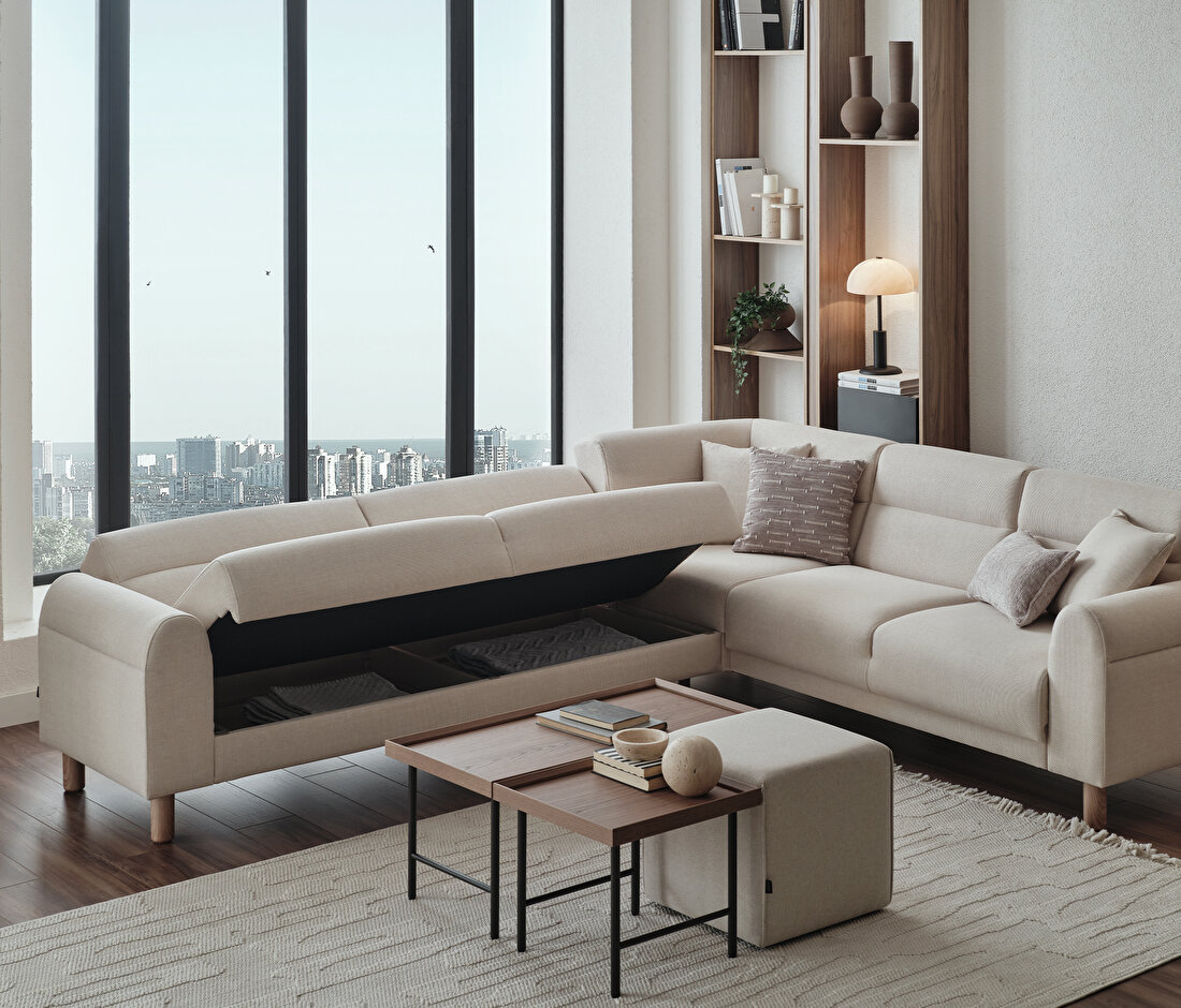 Paloma Corner Sofa Bed - Right