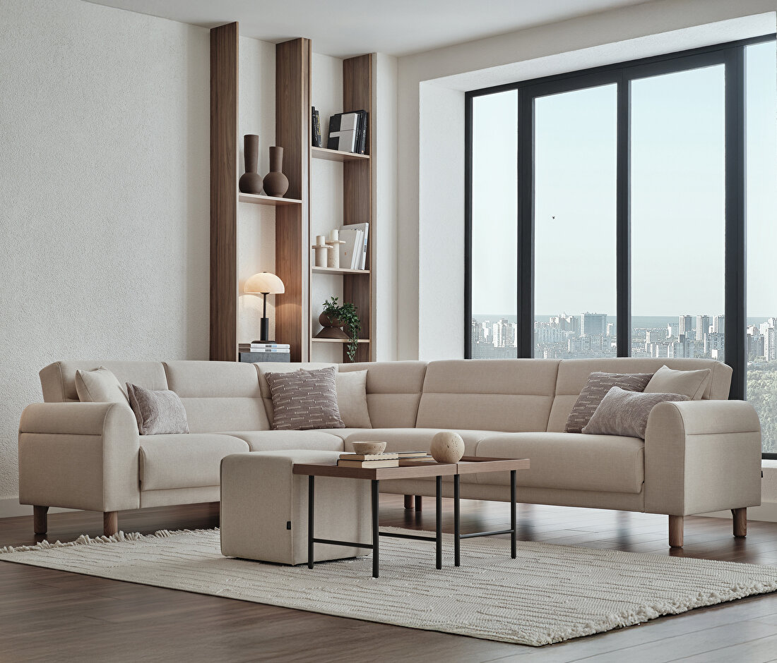 Paloma Corner Sofa Bed - Left