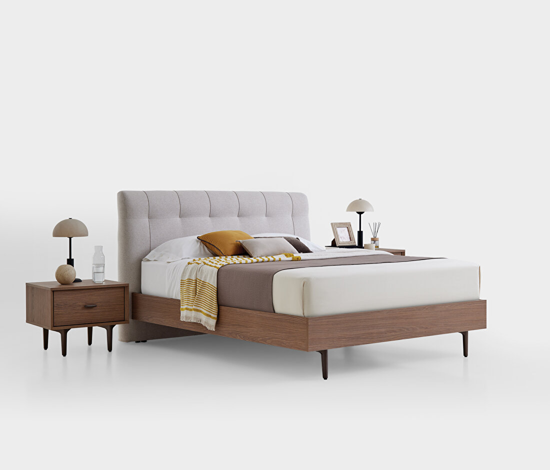 Paloma Bedframe with Headboard