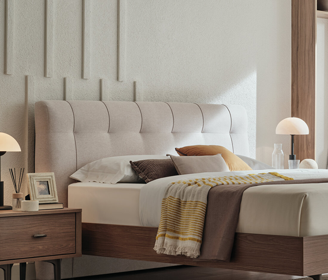 Paloma Bedframe with Headboard