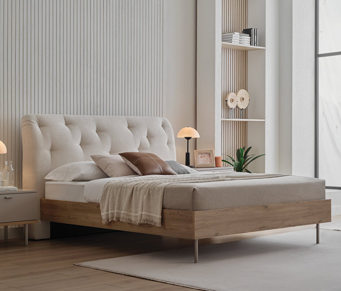 Cante Bedframe with Headboard