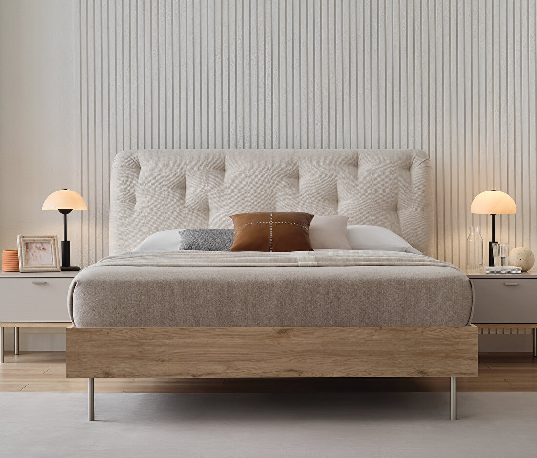 Cante Bedframe with Headboard