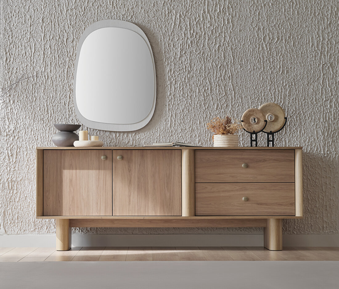 Perge Oak Sideboard