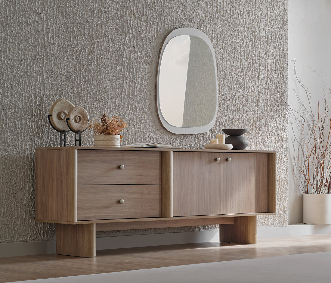 Perge Oak Sideboard