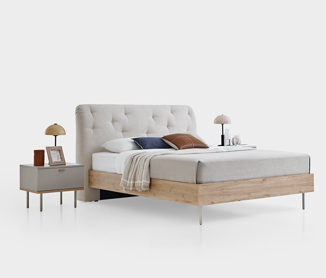 Cante Bedframe with Headboard