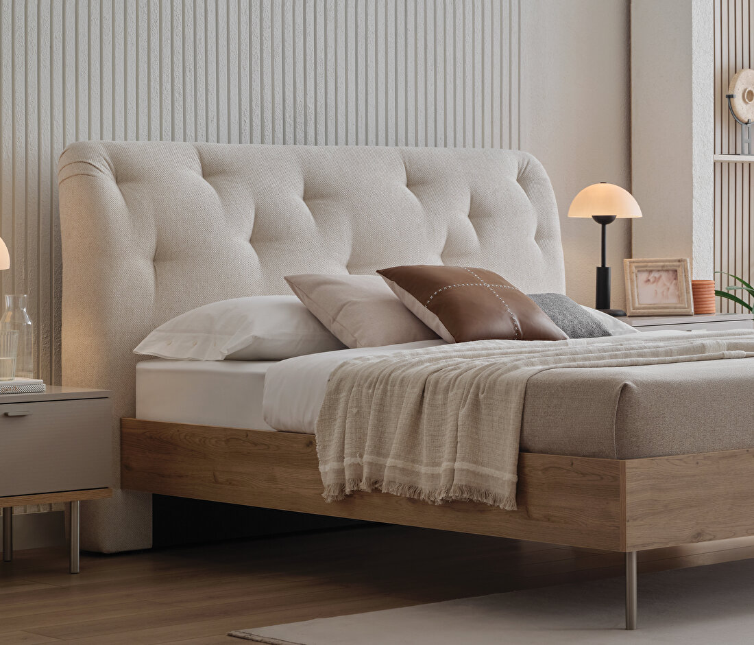 Cante Bedframe with Headboard