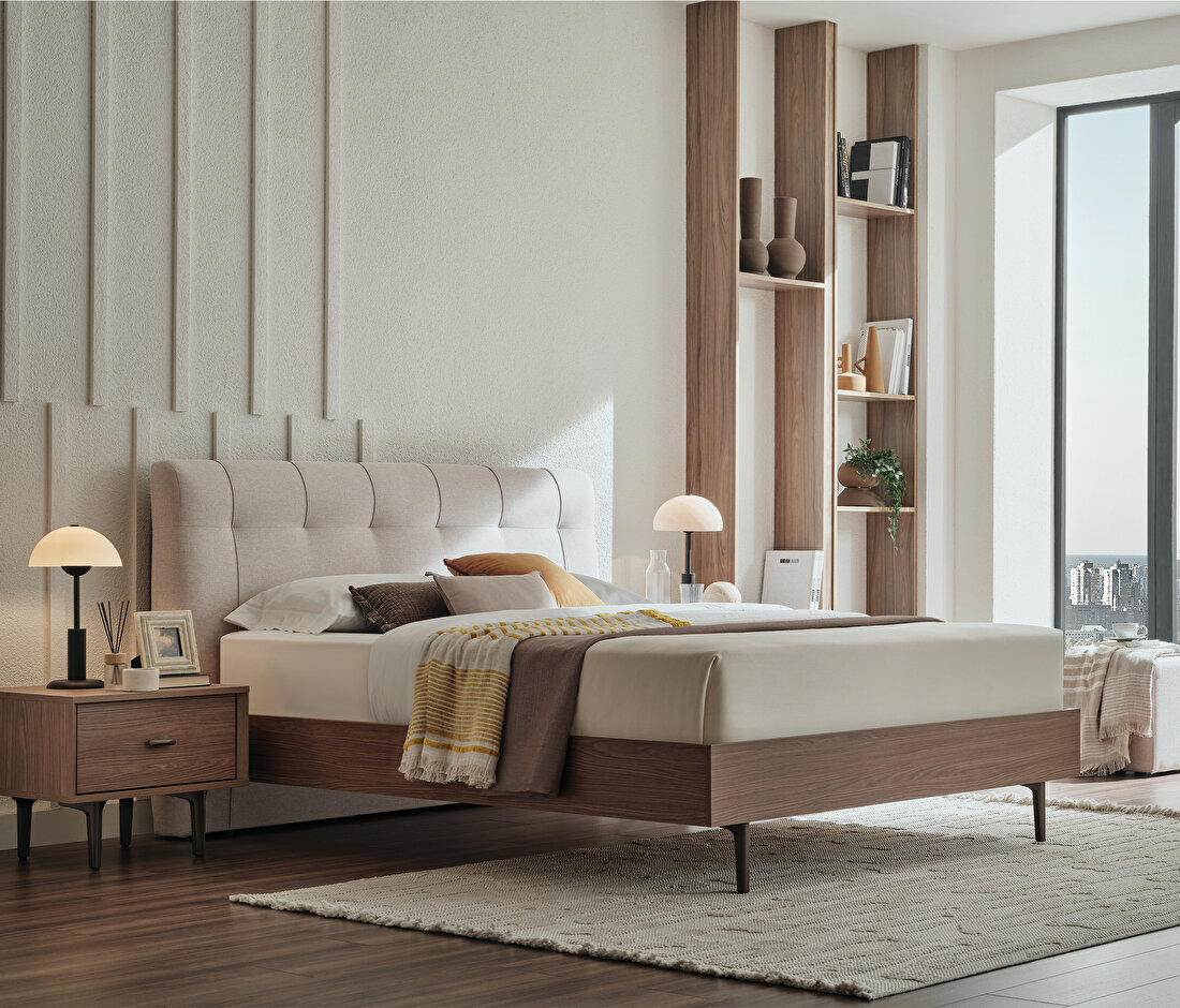 Paloma Bedframe with Headboard