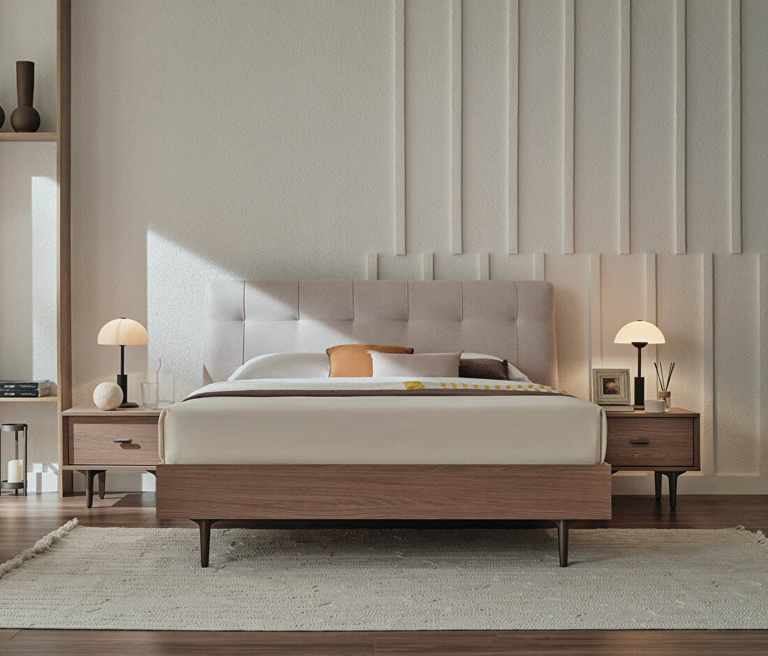Paloma Bedframe with Headboard