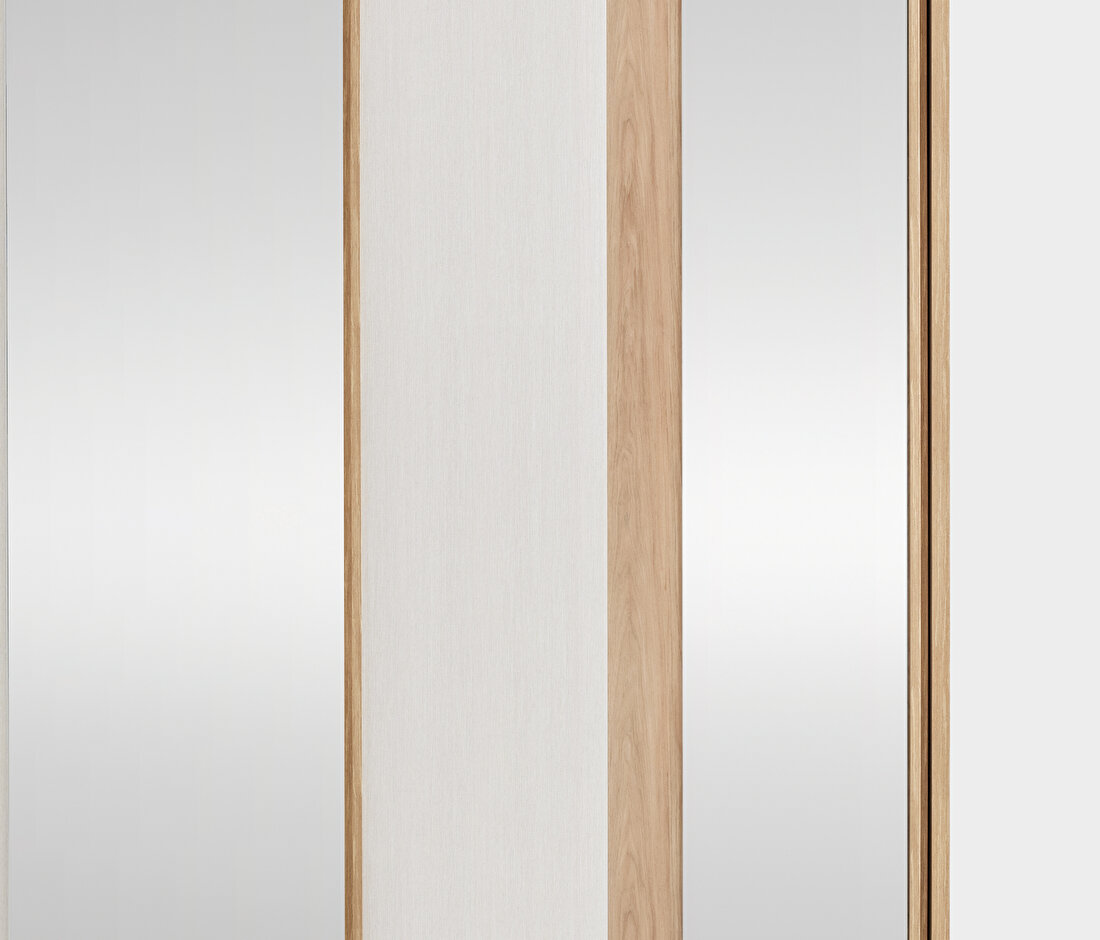 Perge Oak-Cream Wardrobe