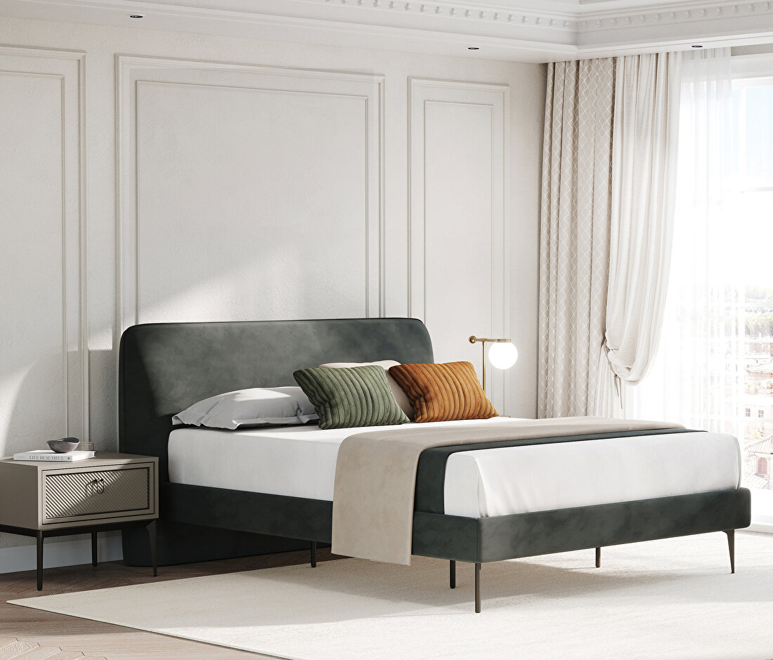 Hera Bedframe with Headboard