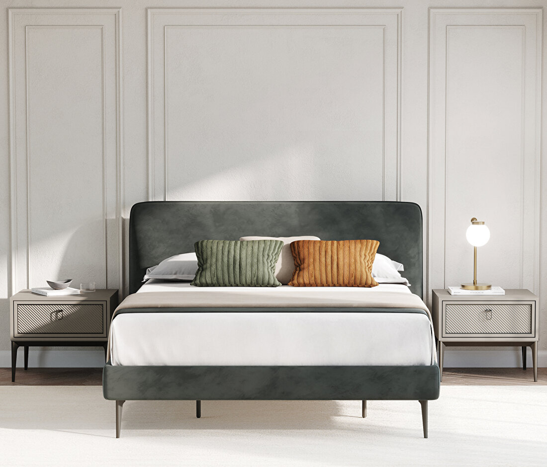 Hera Bedframe with Headboard