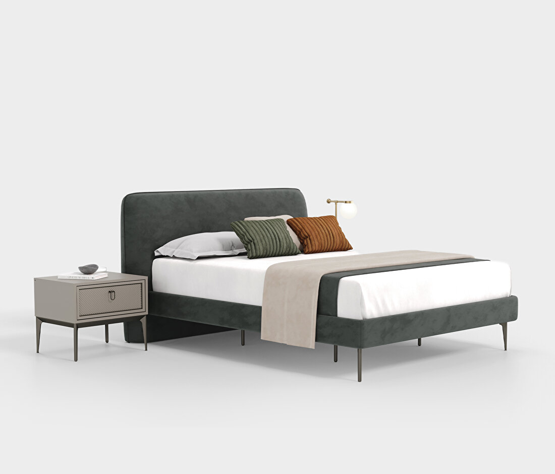 Hera Bedframe with Headboard