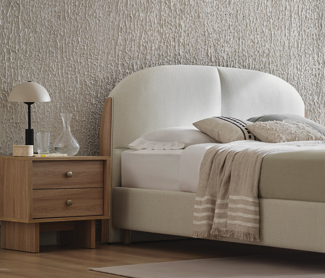 Perge Base with Headboard (180x200 cm)