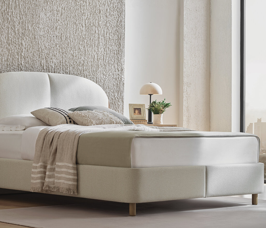 Perge Base with Headboard (200x200 cm)