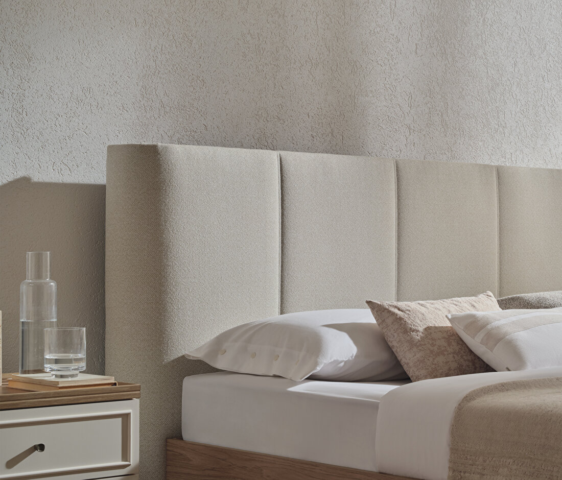 Marsana Base with Headboard(160x200 cm) 71001 Beige