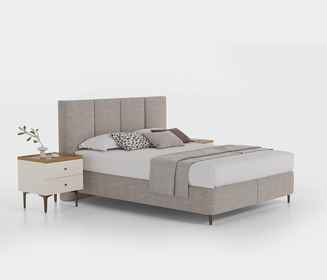 Marsana Base with Headboard(160x200 cm) 71001 Beige