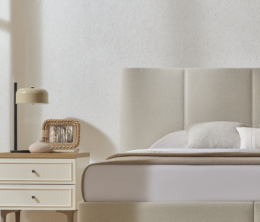 Marsana Base with Headboard(160x200 cm) 71001 Beige