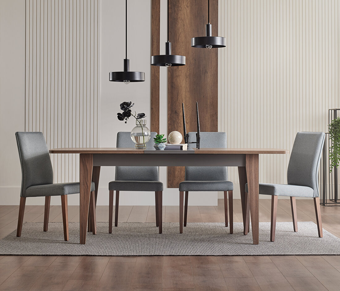 Cordell 6-8 Seats Extendable Dining Table