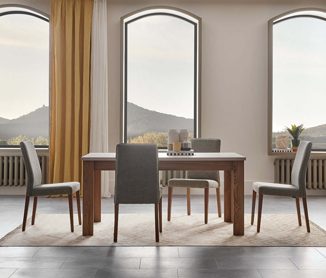 Loreto 6-8 Seats Extendable Dining Table