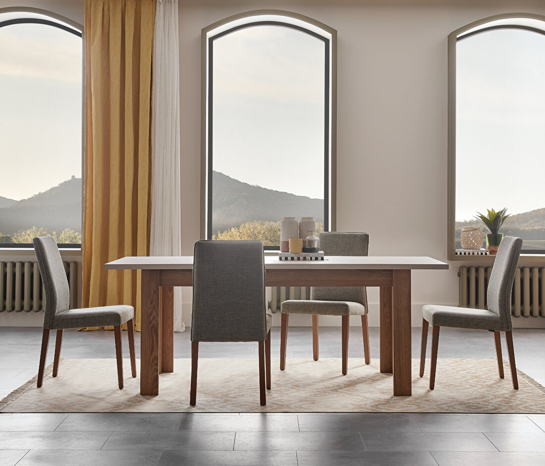 Loreto 6-8 Seats Extendable Dining Table