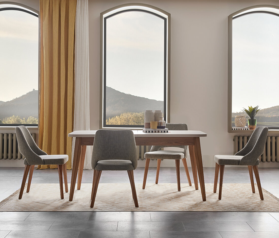 Loreto 6-8 Seats Extendable Dining Table