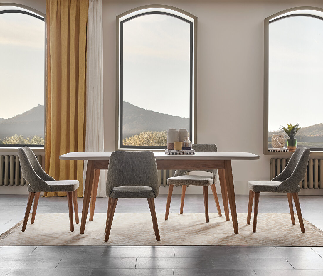 Loreto 6-8 Seats Extendable Dining Table