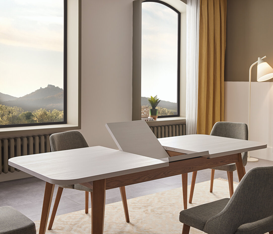 Loreto 6-8 Seats Extendable Dining Table