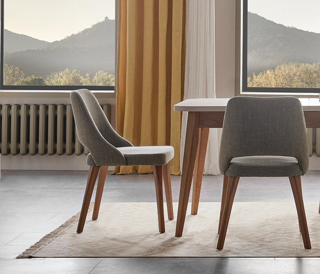 Loreto Wooden Leg Chair