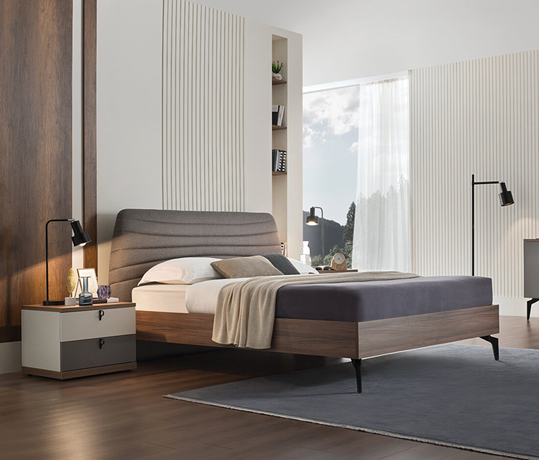 Cordell Bedframe with Headboard(160x200 cm)