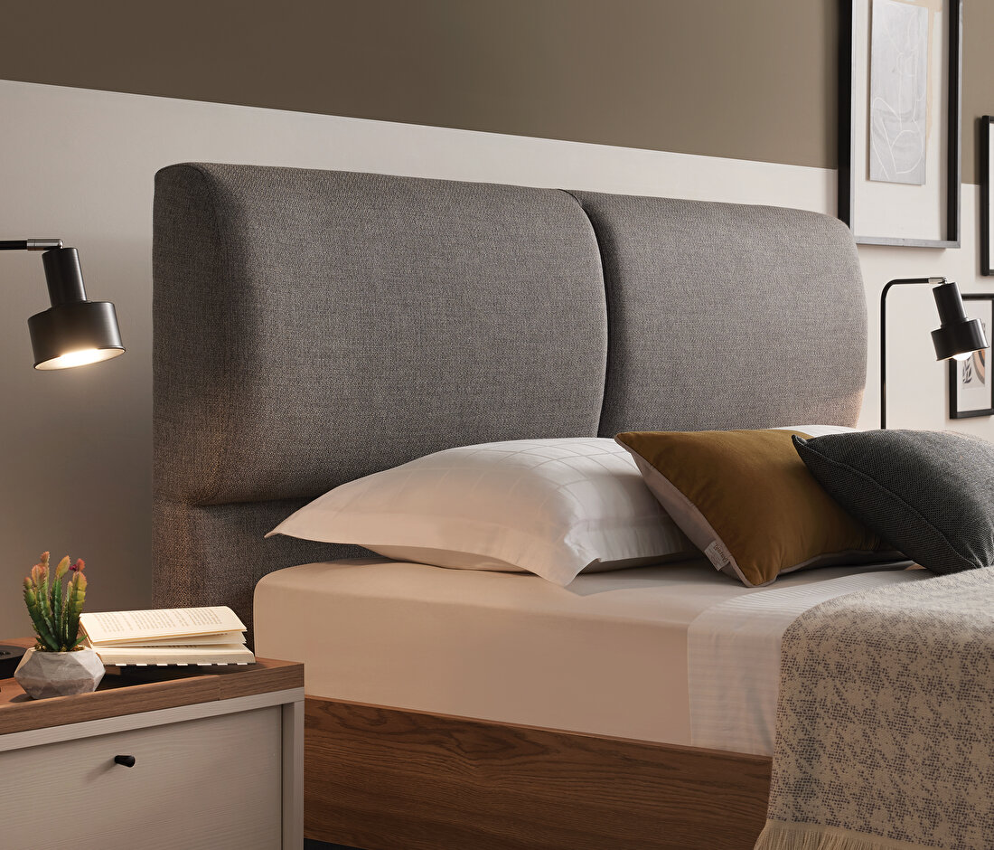 Loreto Bedframe with Headboard(160x200 cm)