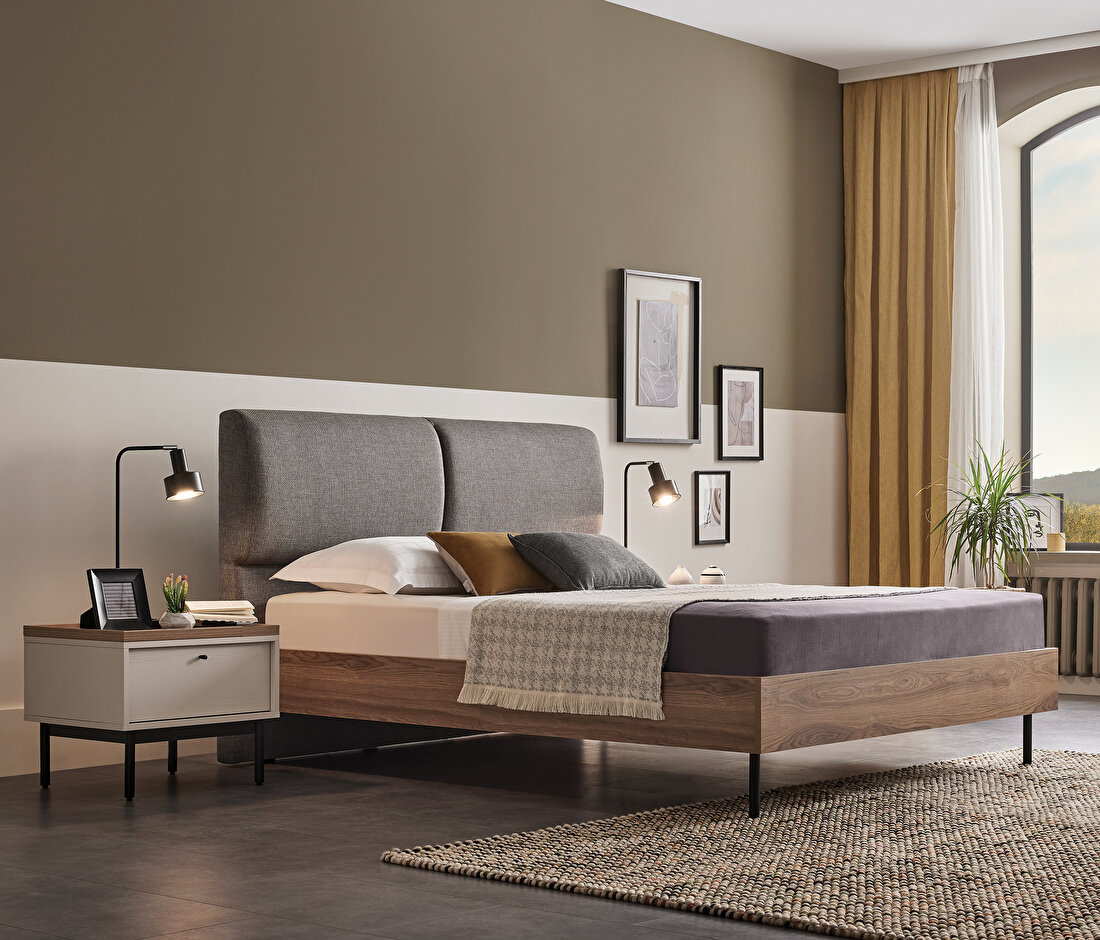 Loreto Bedframe with Headboard