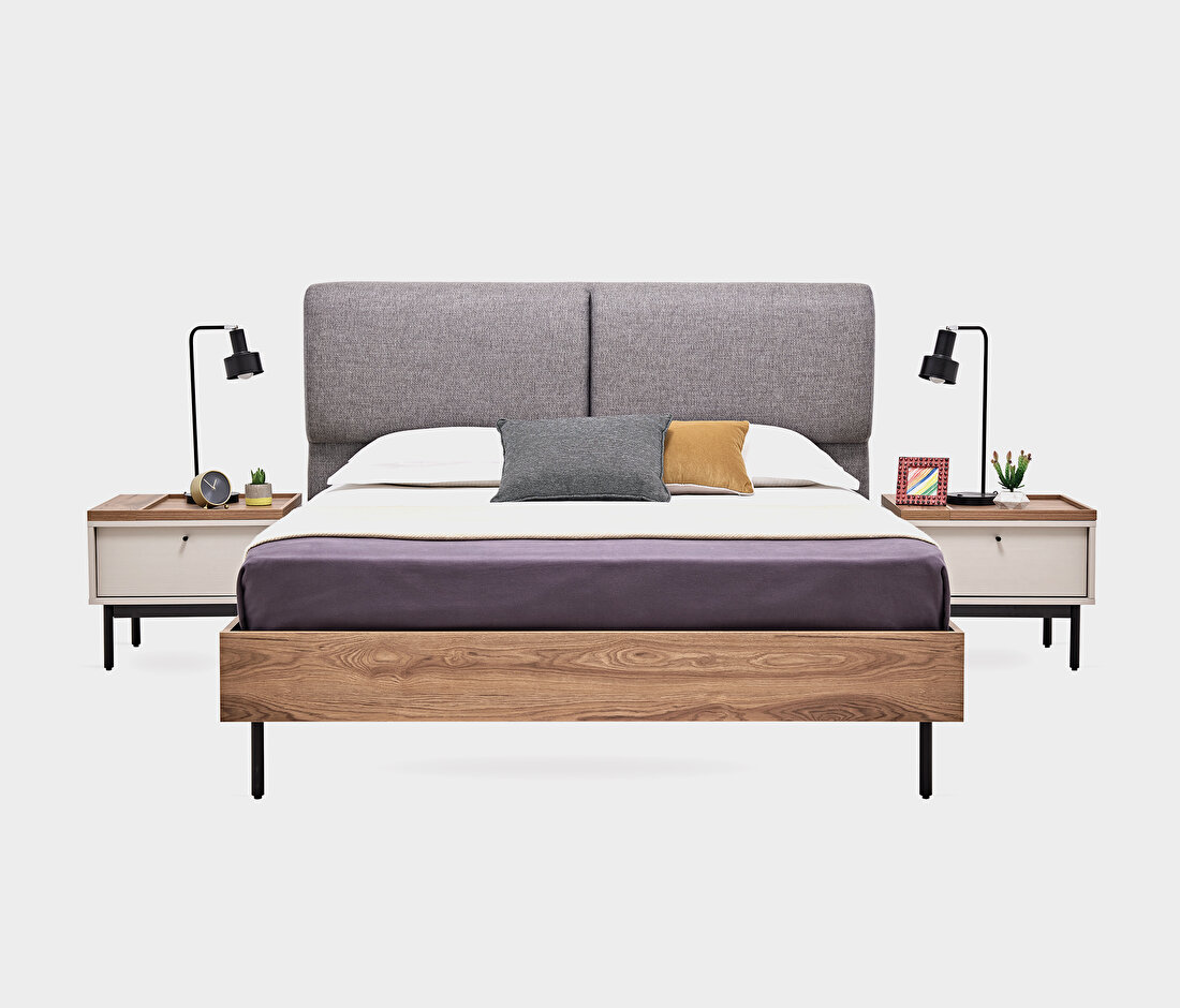 Loreto Bedframe with Headboard
