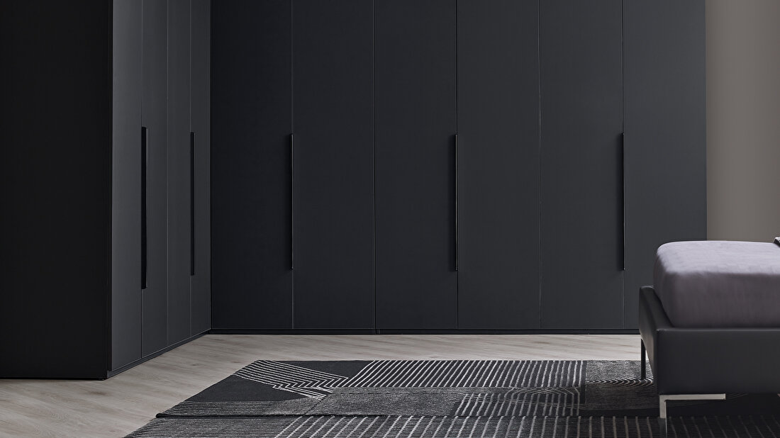 Legato Black Wardrobe