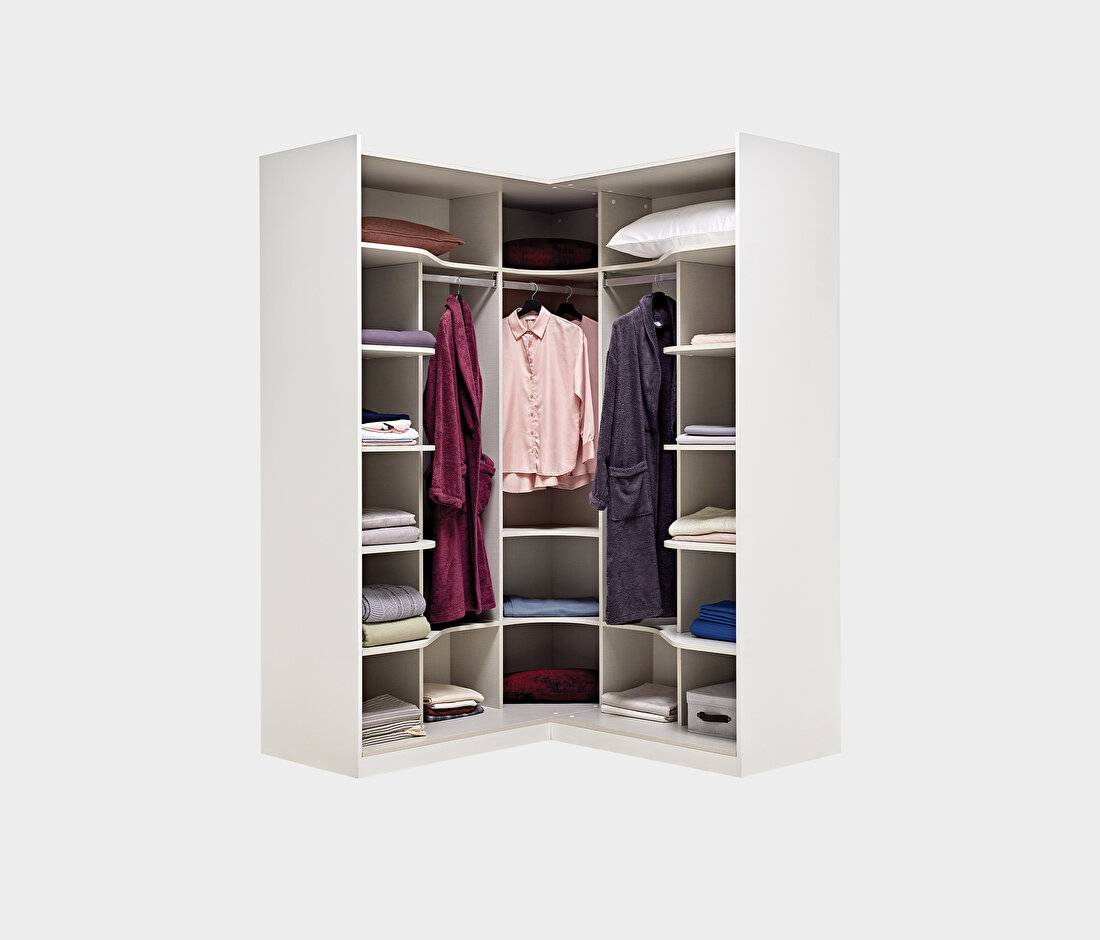 Legato White Wardrobe