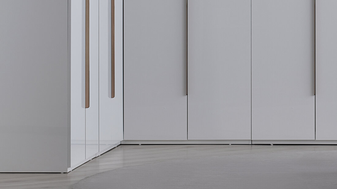 Legato White Wardrobe