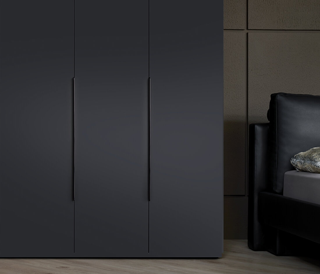 Legato Black Wardrobe