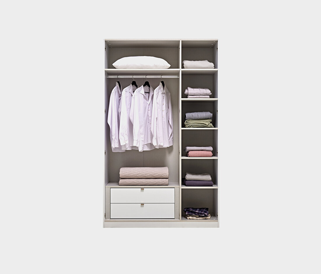 Legato White Wardrobe