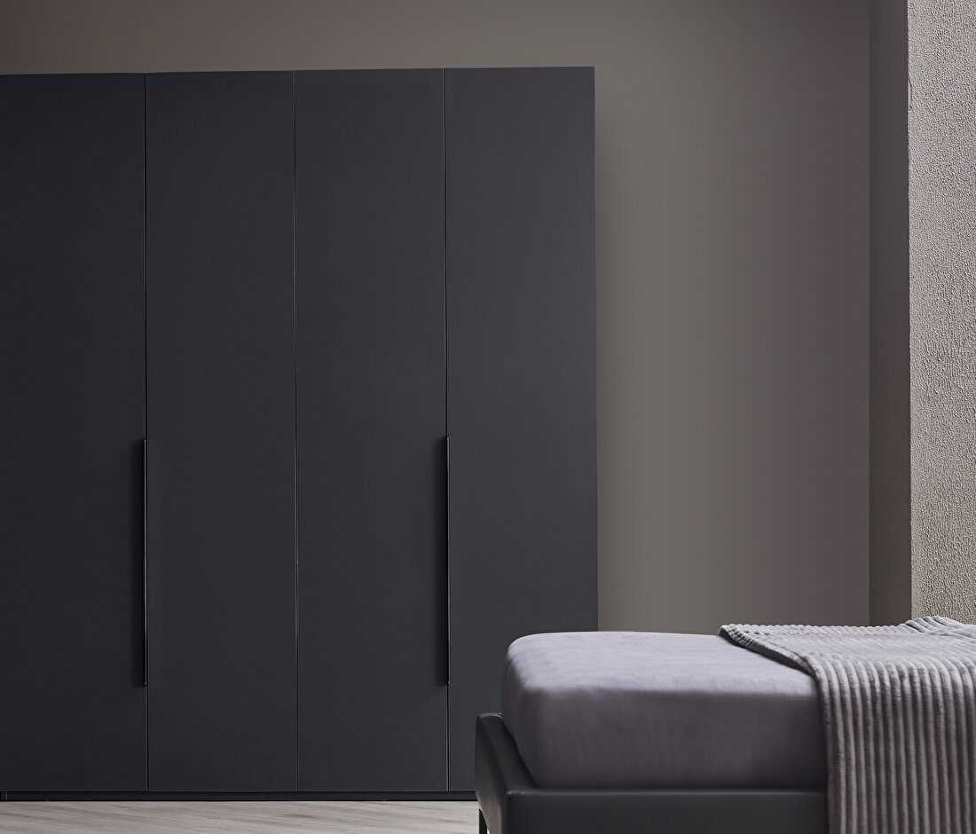 Legato Black Wardrobe