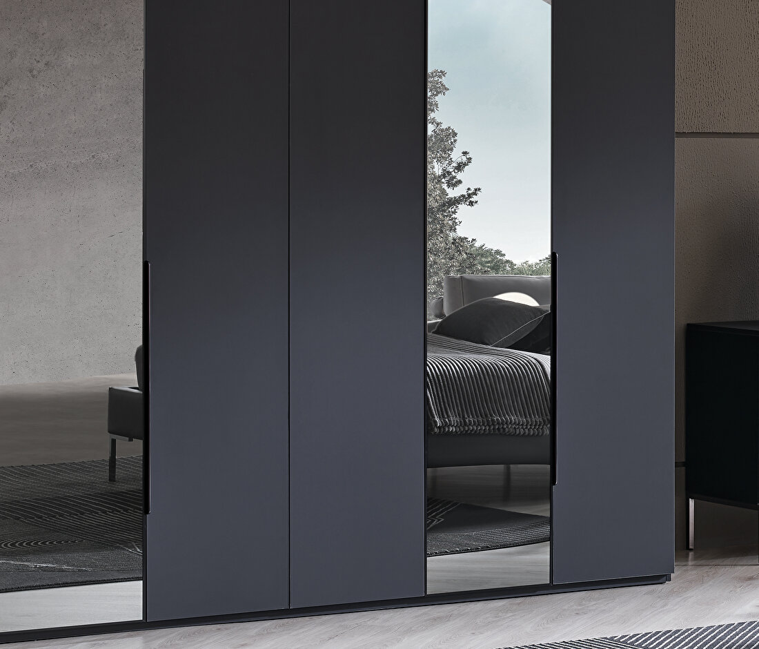 Legato Black Wardrobe