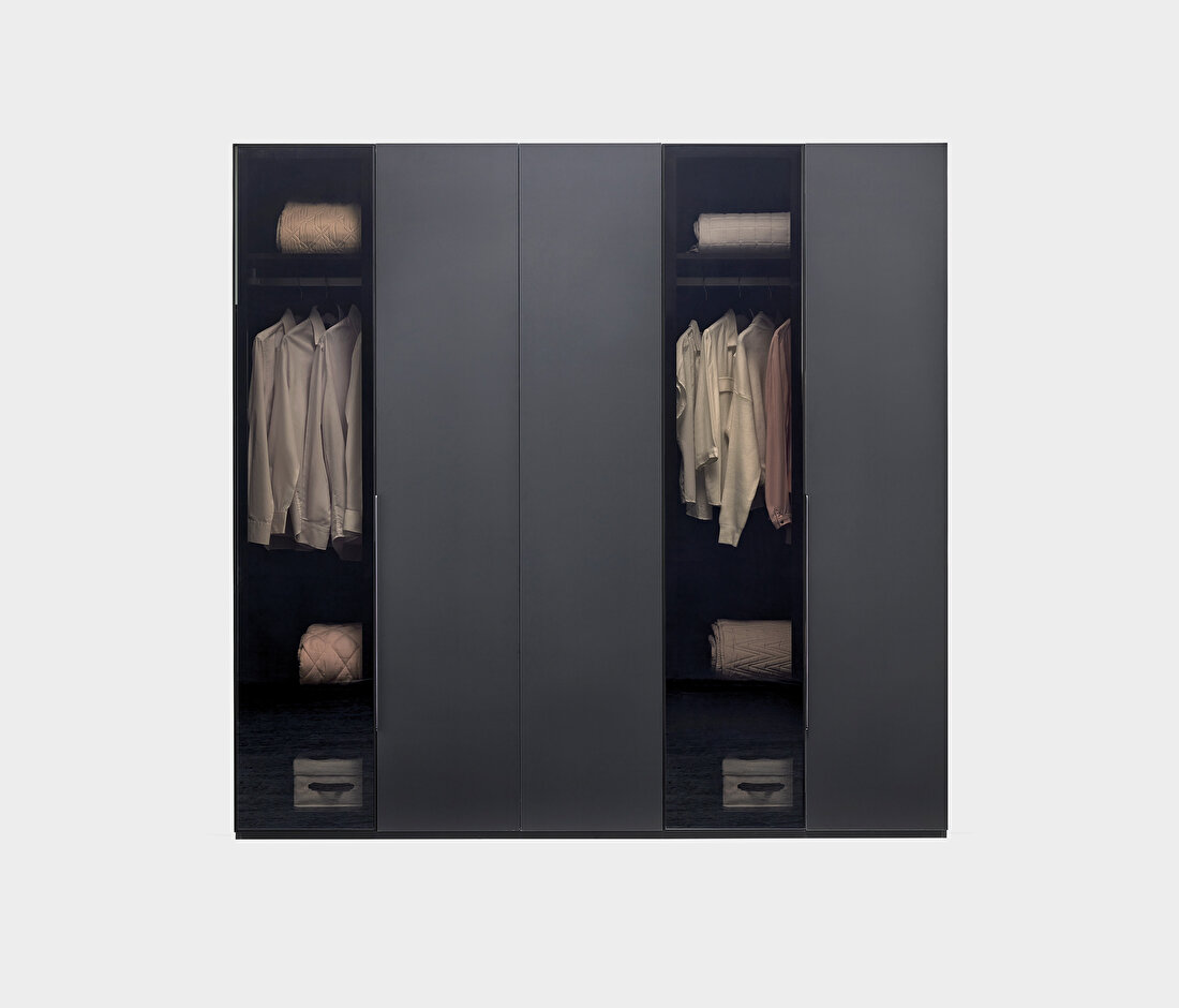 Legato Black Wardrobe